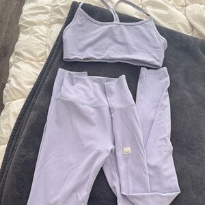 Vuori Light Purple Activewear Set